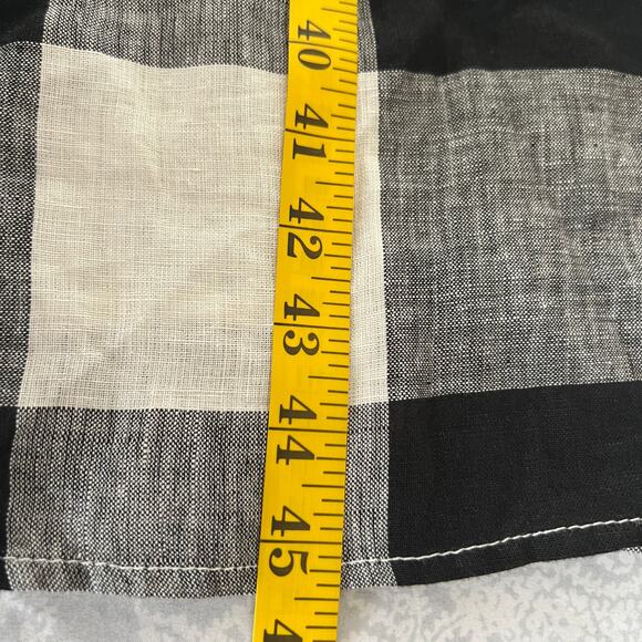 Everlane Linen Oversized Puff Sleeve Dress Size S - Picture 12 of 13